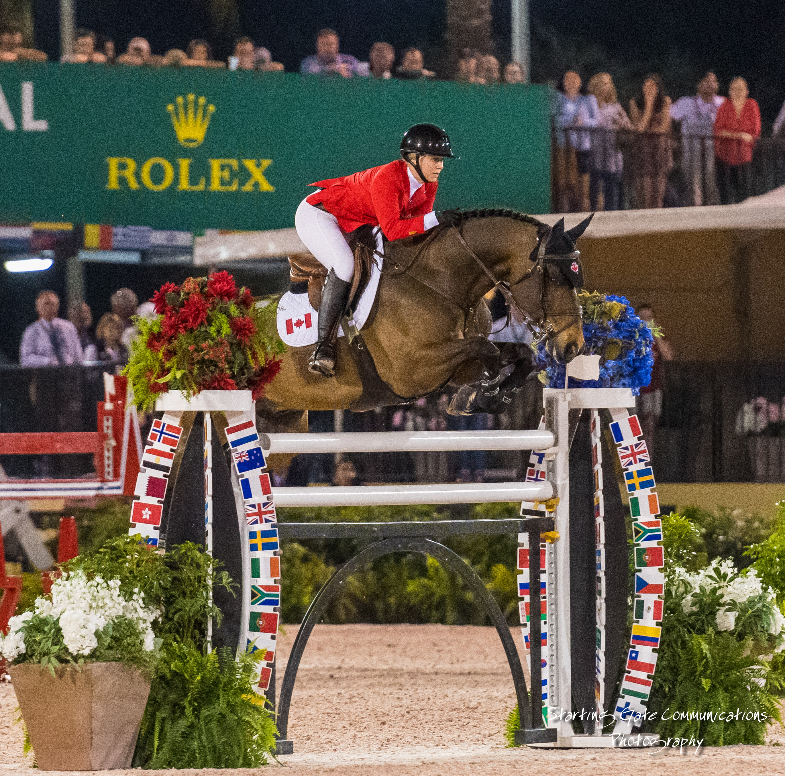 Canadian Show Jumping Team Takes Third in $150,000 Nations Cup